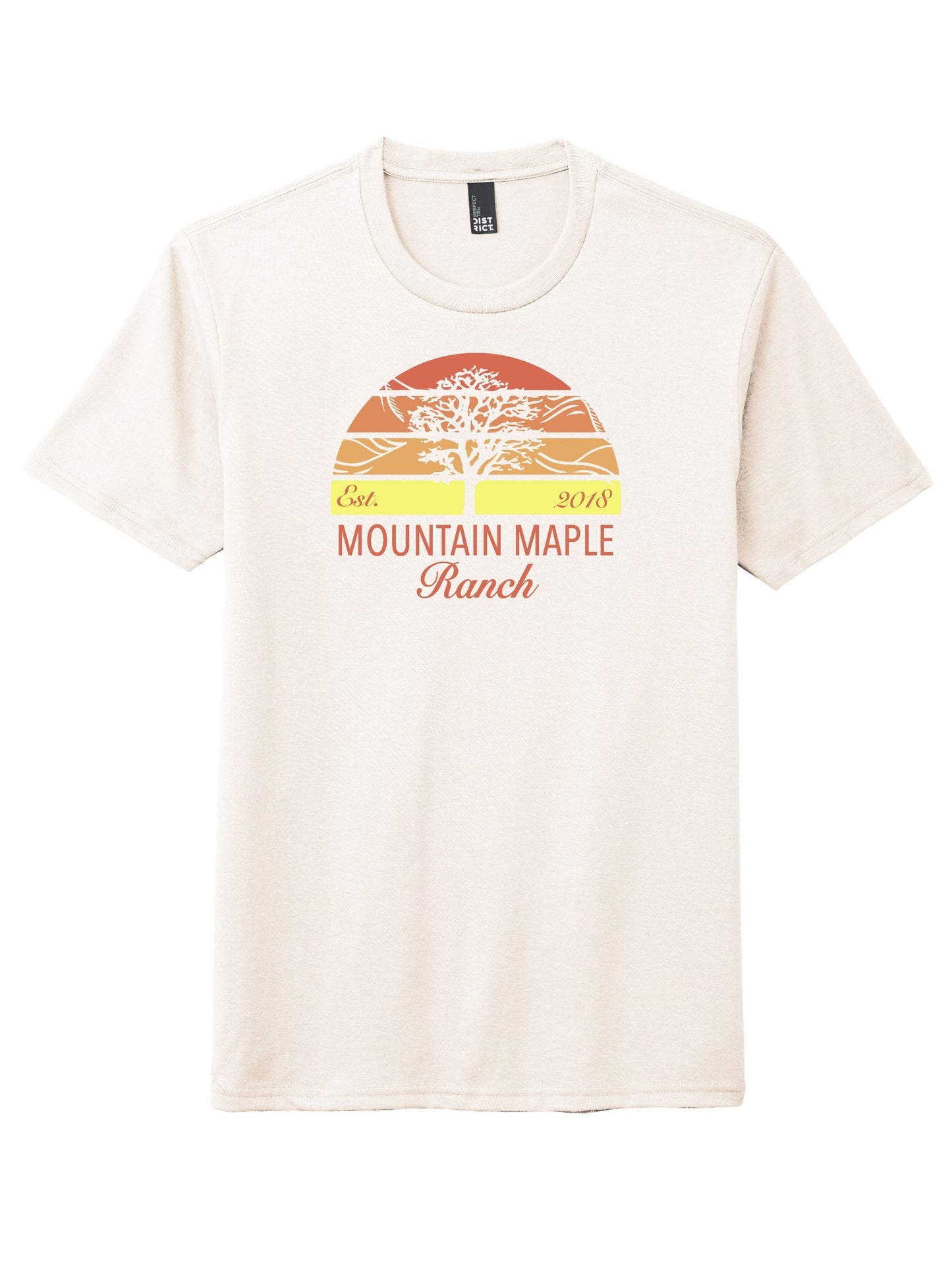 Citrus Sunset Tri-blend T-shirt