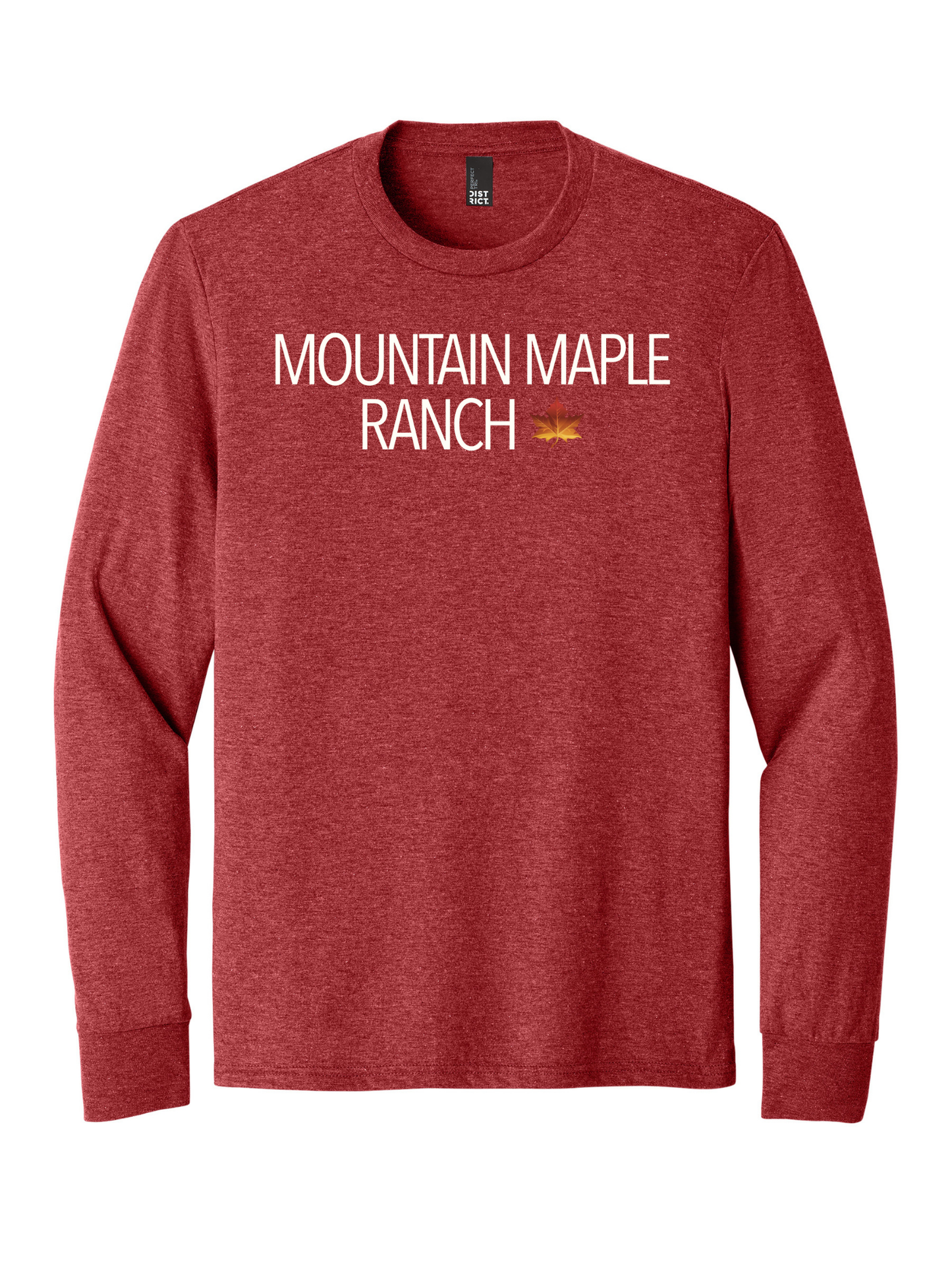 Maple Leaf Tri-blend Long Sleeve T-shirt