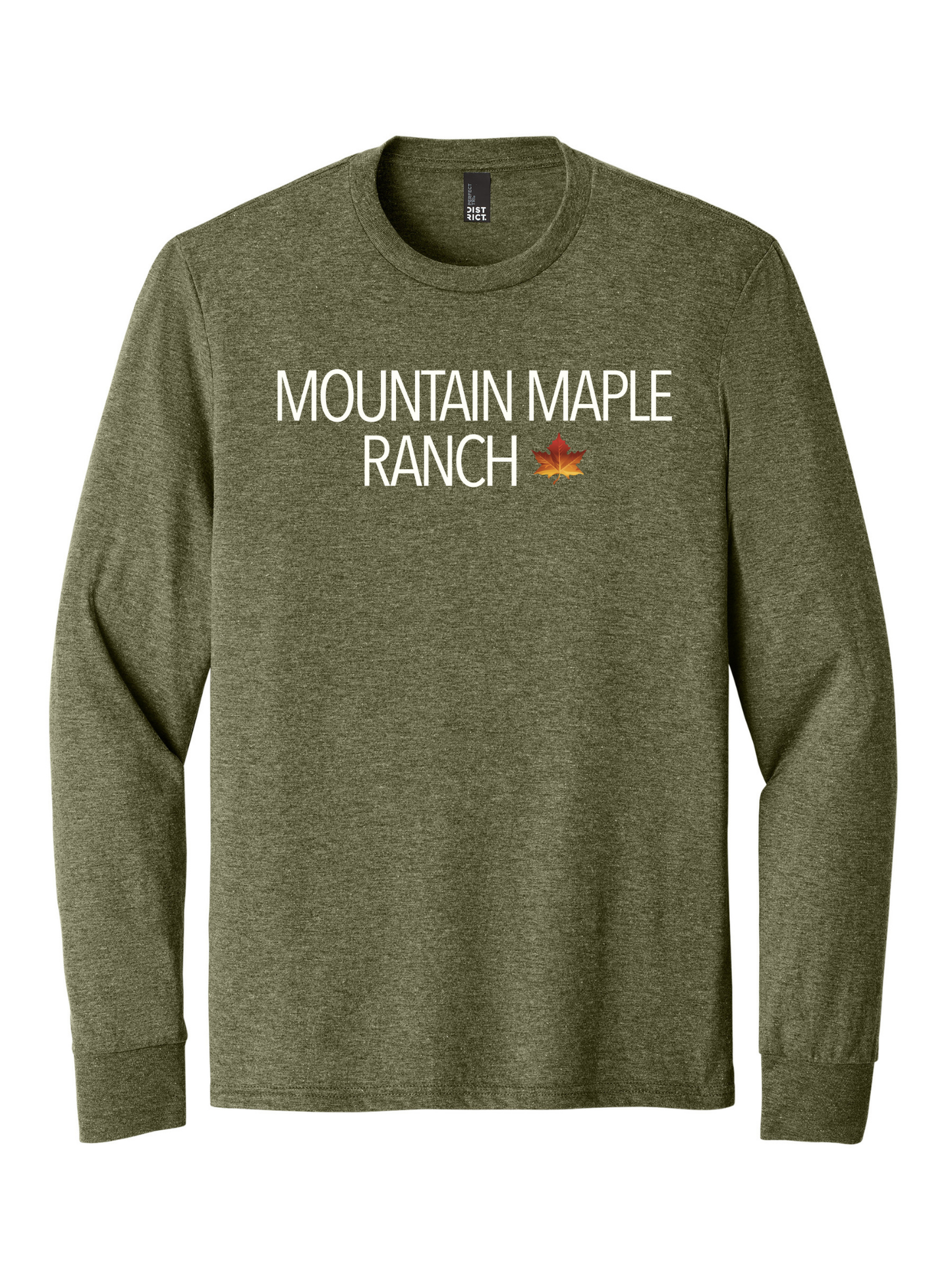 Maple Leaf Tri-blend Long Sleeve T-shirt