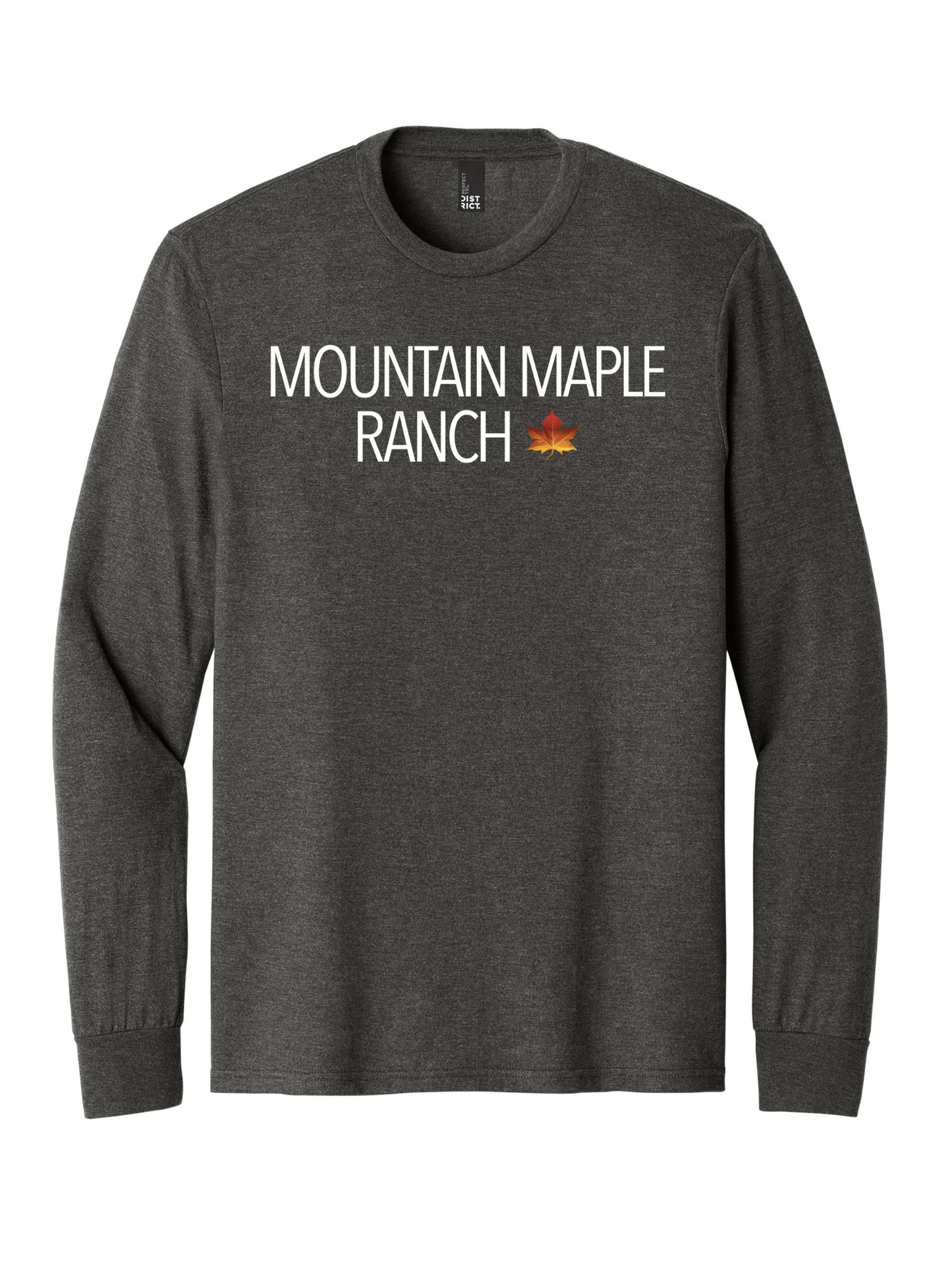 Maple Leaf Tri-blend Long Sleeve T-shirt