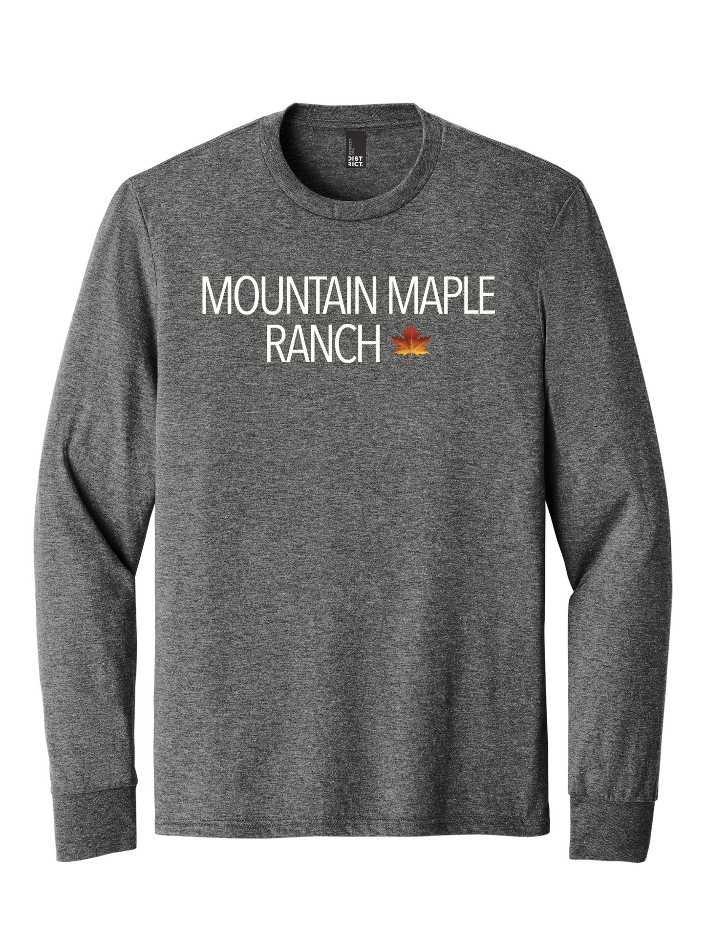 Maple Leaf Tri-blend Long Sleeve T-shirt