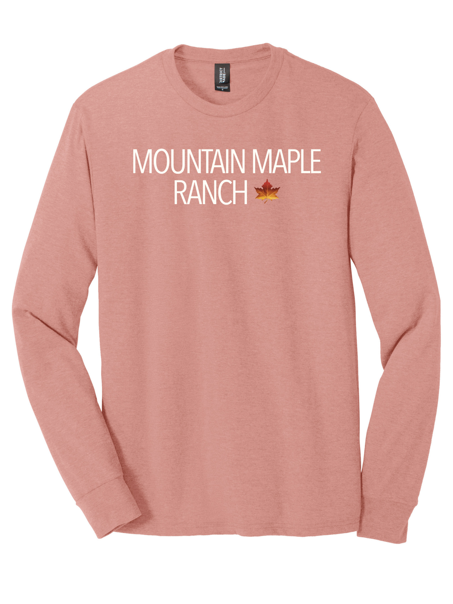 Maple Leaf Tri-blend Long Sleeve T-shirt