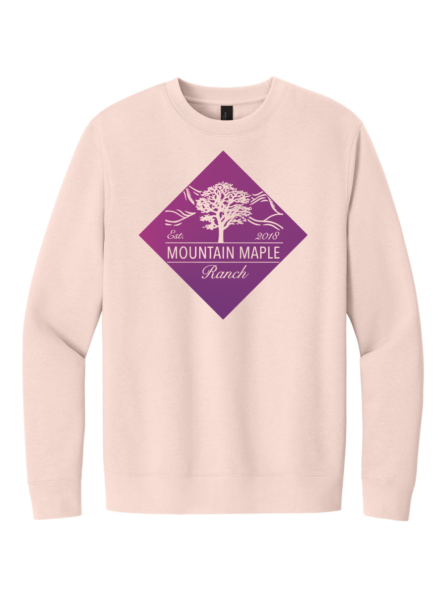 Mountain Maple Purple Diamond Crewneck