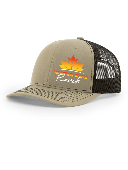 Mountain Maple Ranch Richardson Hat (Khaki/Coffee)