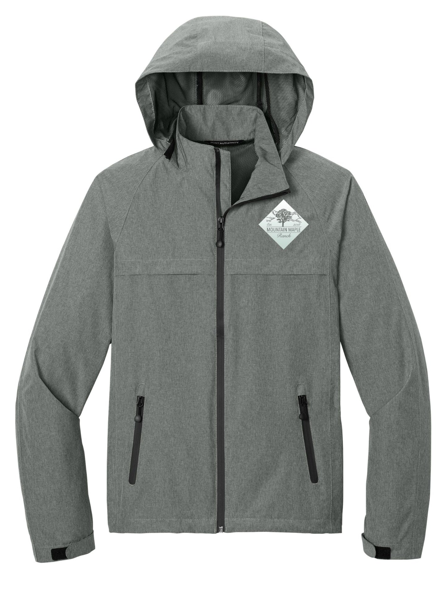 White Gradient Diamond Port Authority® Torrent Waterproof Jacket