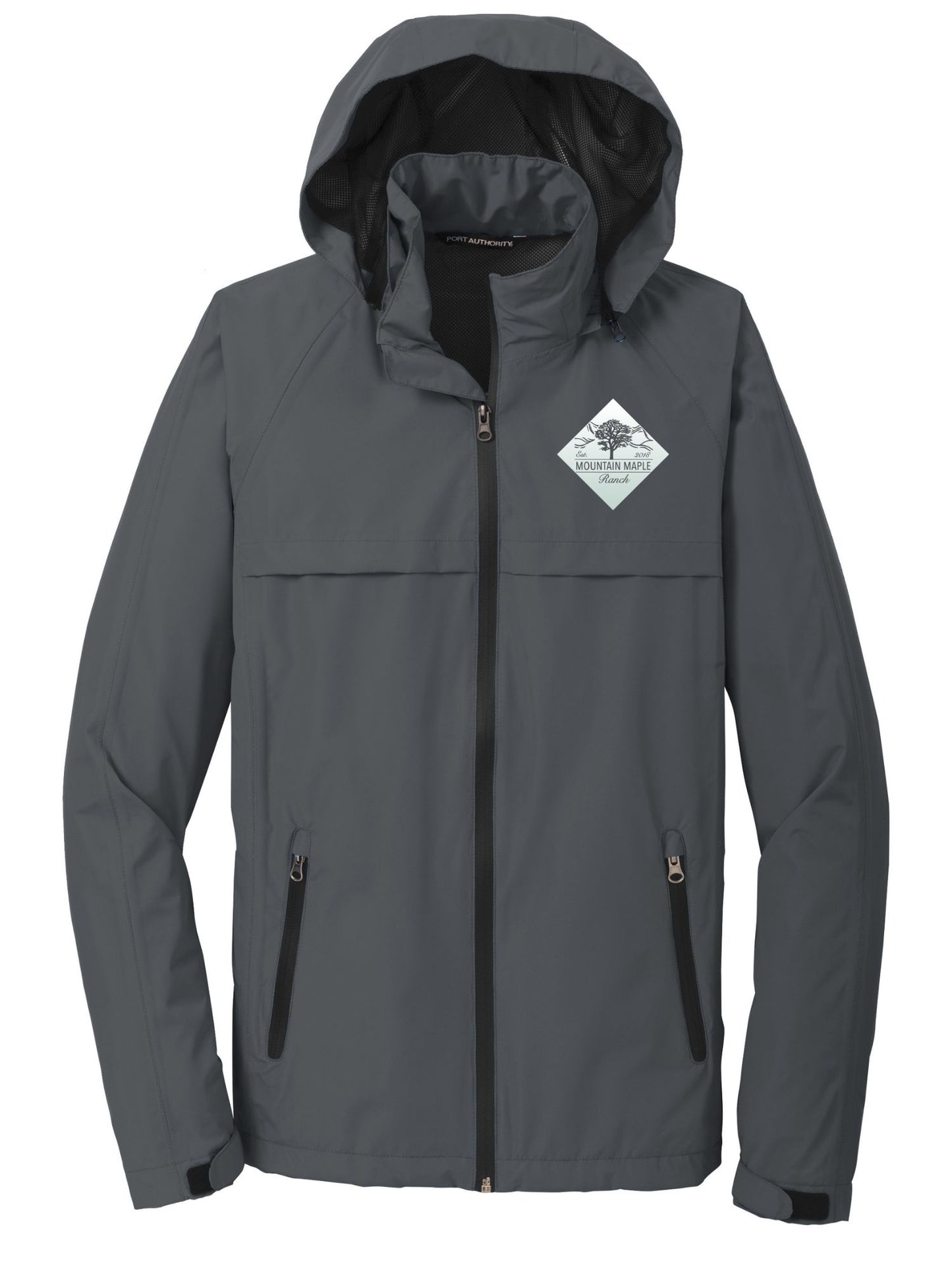 White Gradient Diamond Port Authority® Torrent Waterproof Jacket