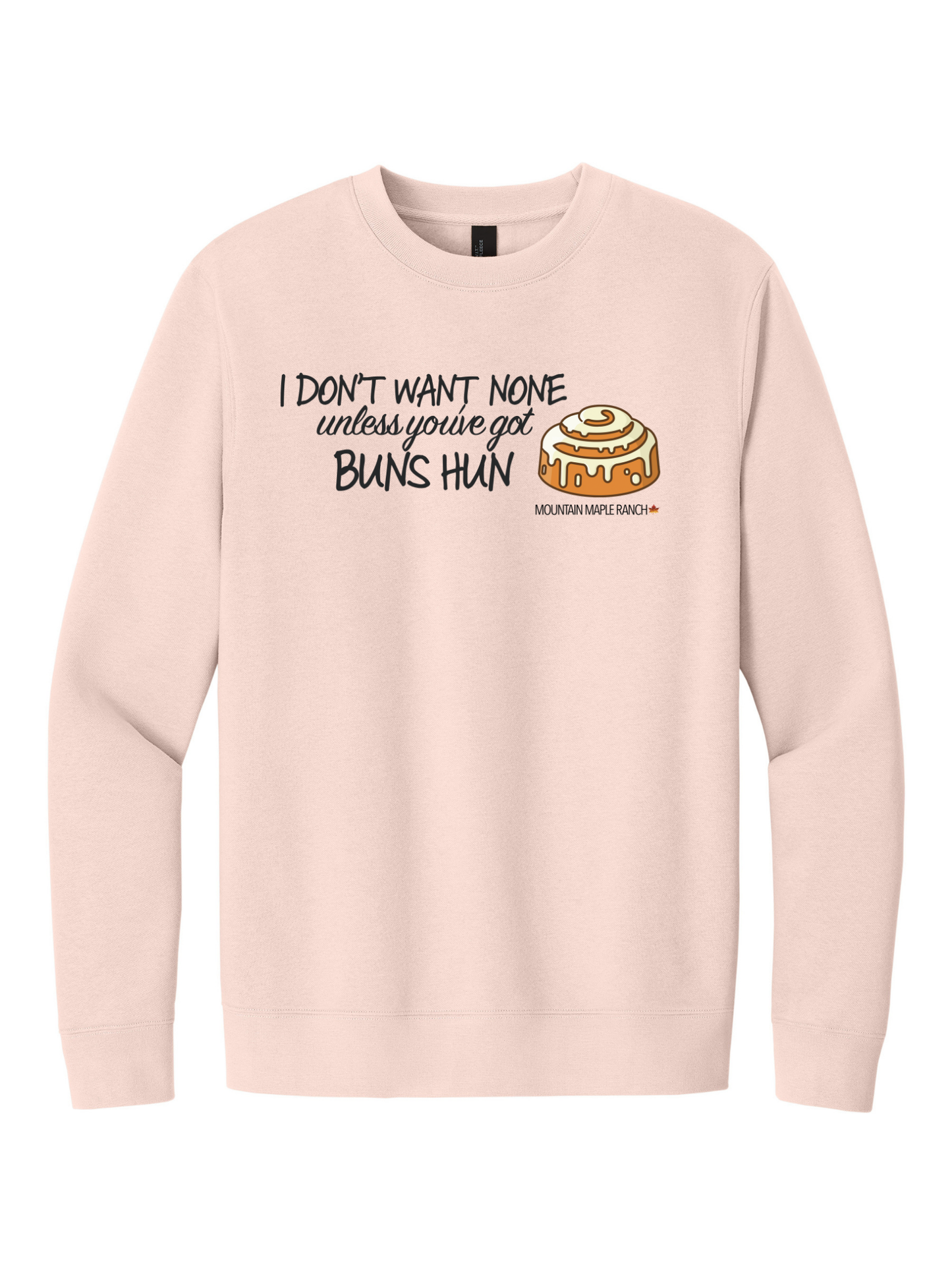 Mountain Maple Buns Hun Crewneck