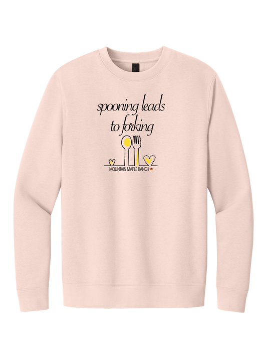 Mountain Maple Spooning Crewneck