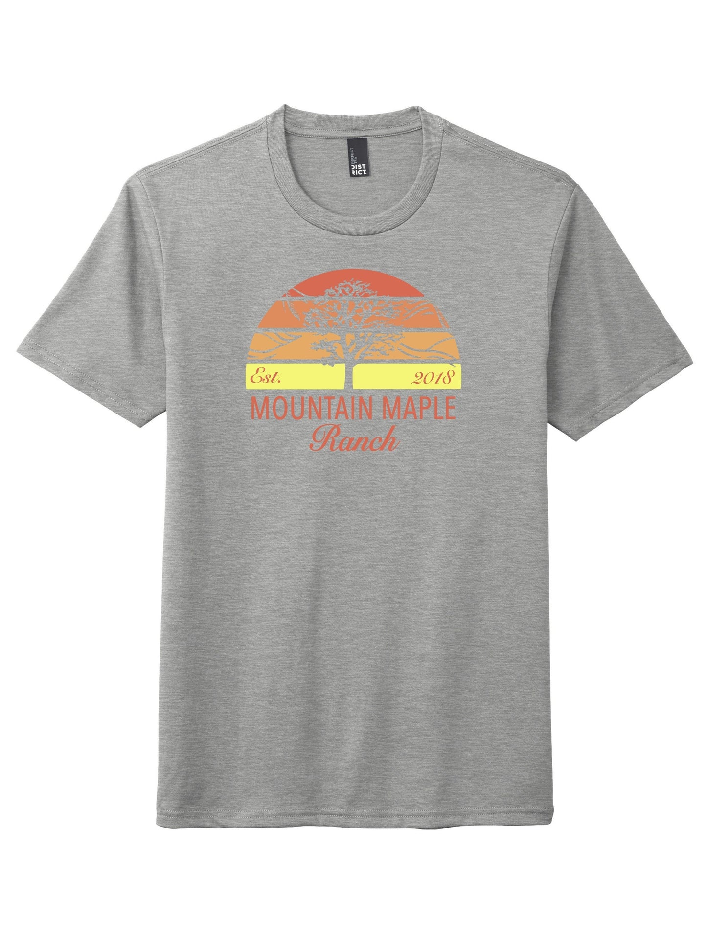 Citrus Sunset Tri-blend T-shirt