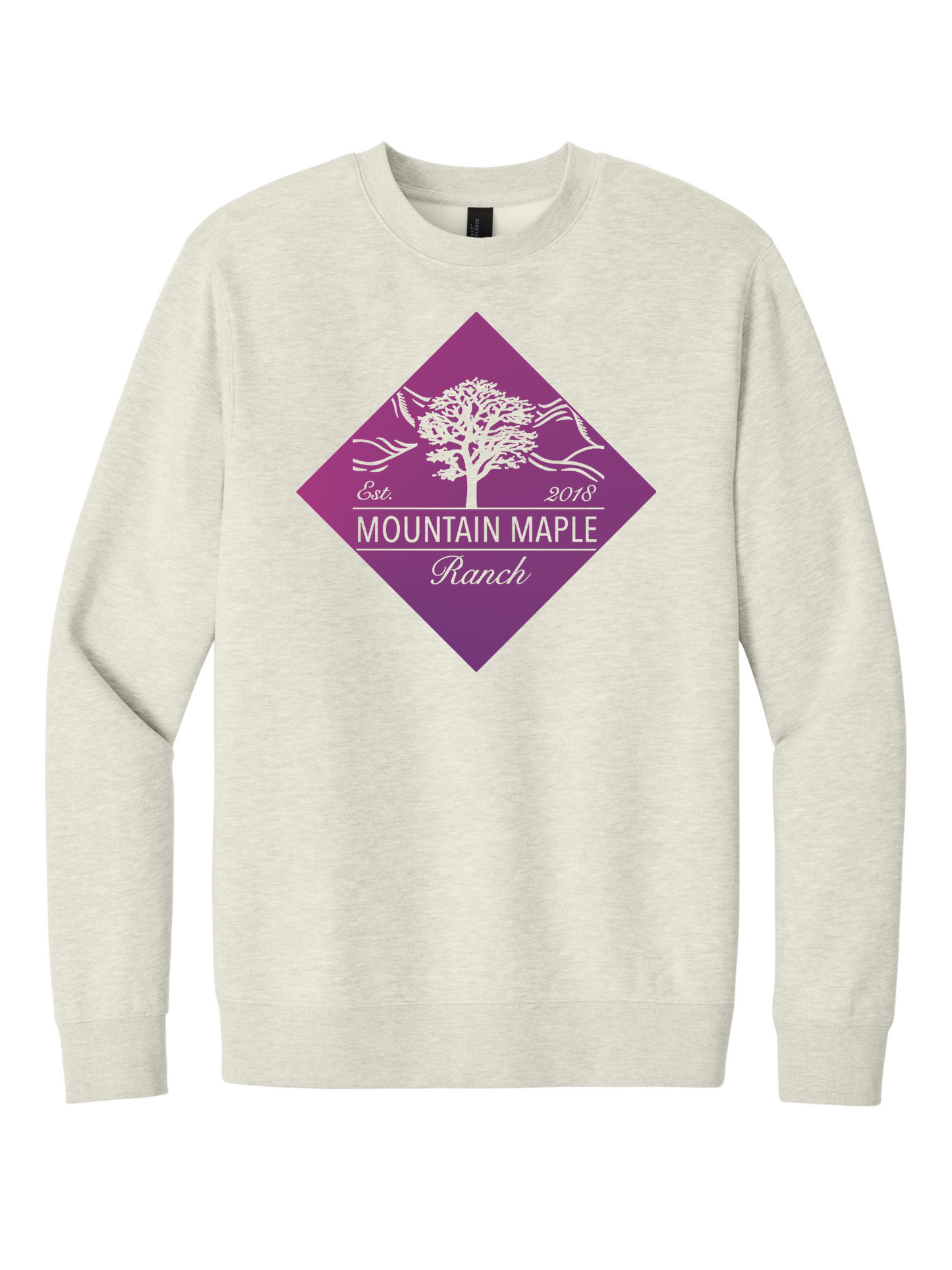 Mountain Maple Purple Diamond Crewneck