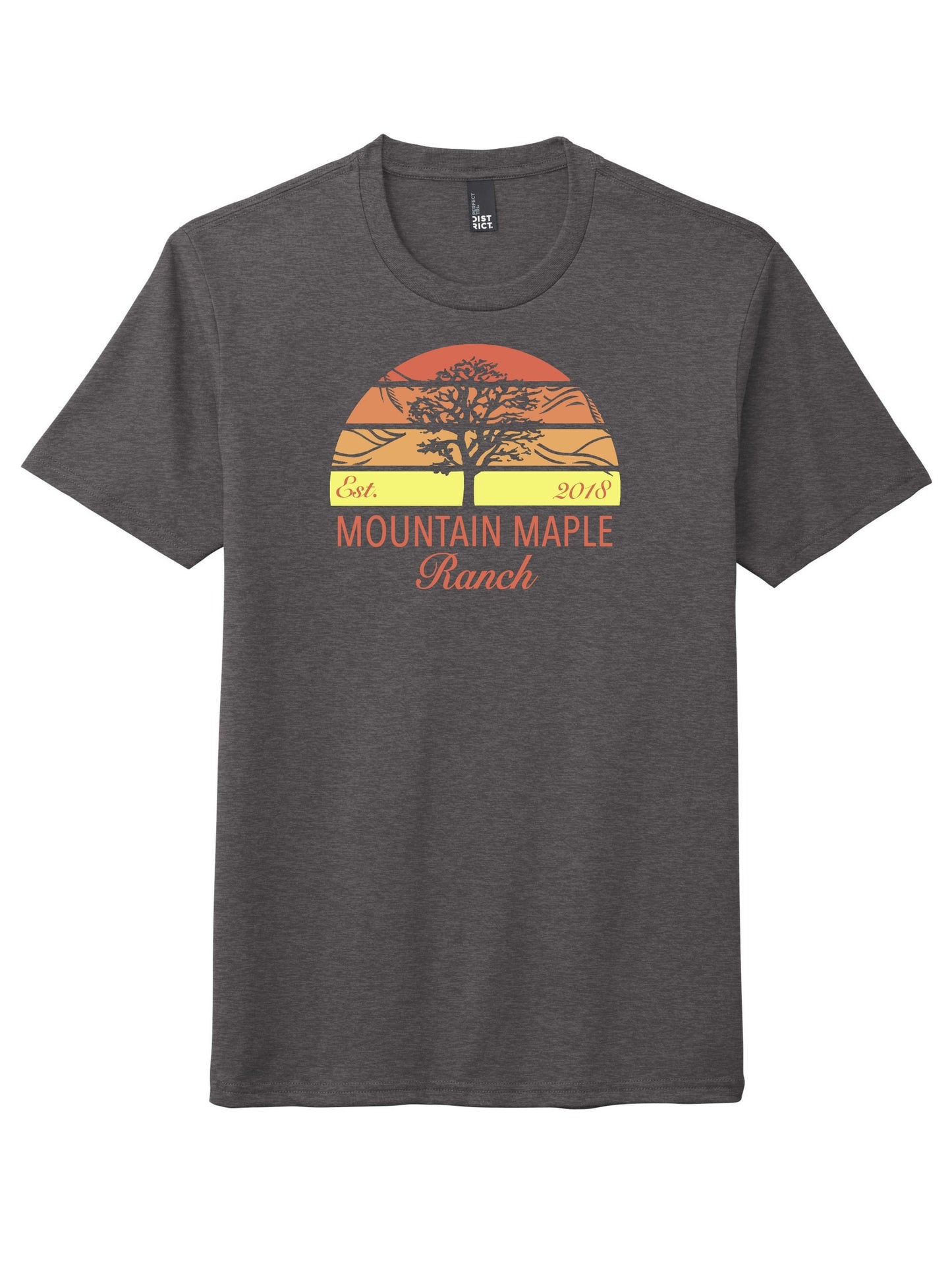 Citrus Sunset Tri-blend T-shirt