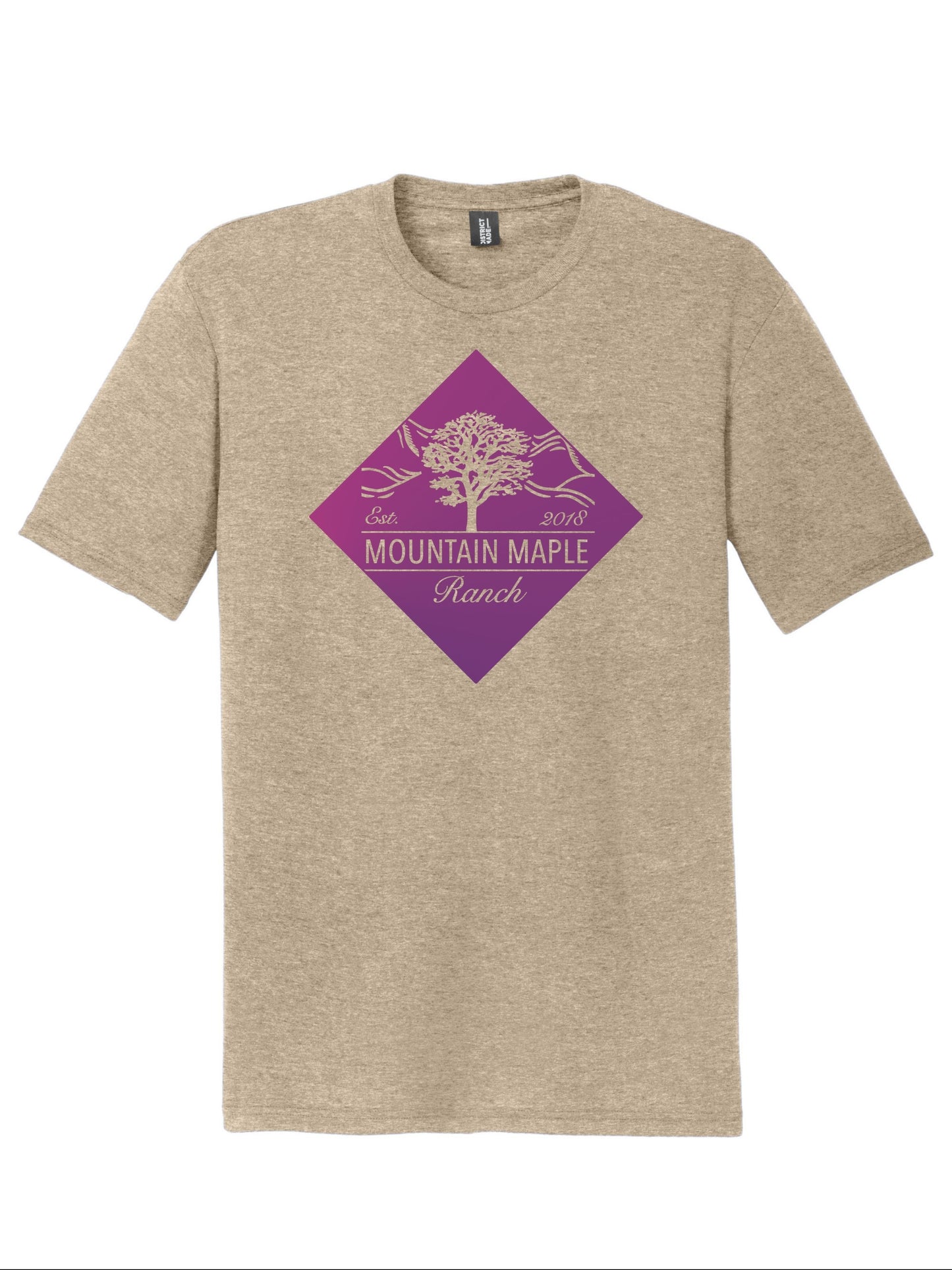 Purple Diamond Tri-blend T-shirt