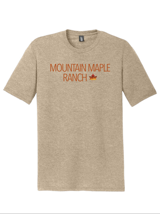 Mountain Maple Leaf Tri-blend T-shirt