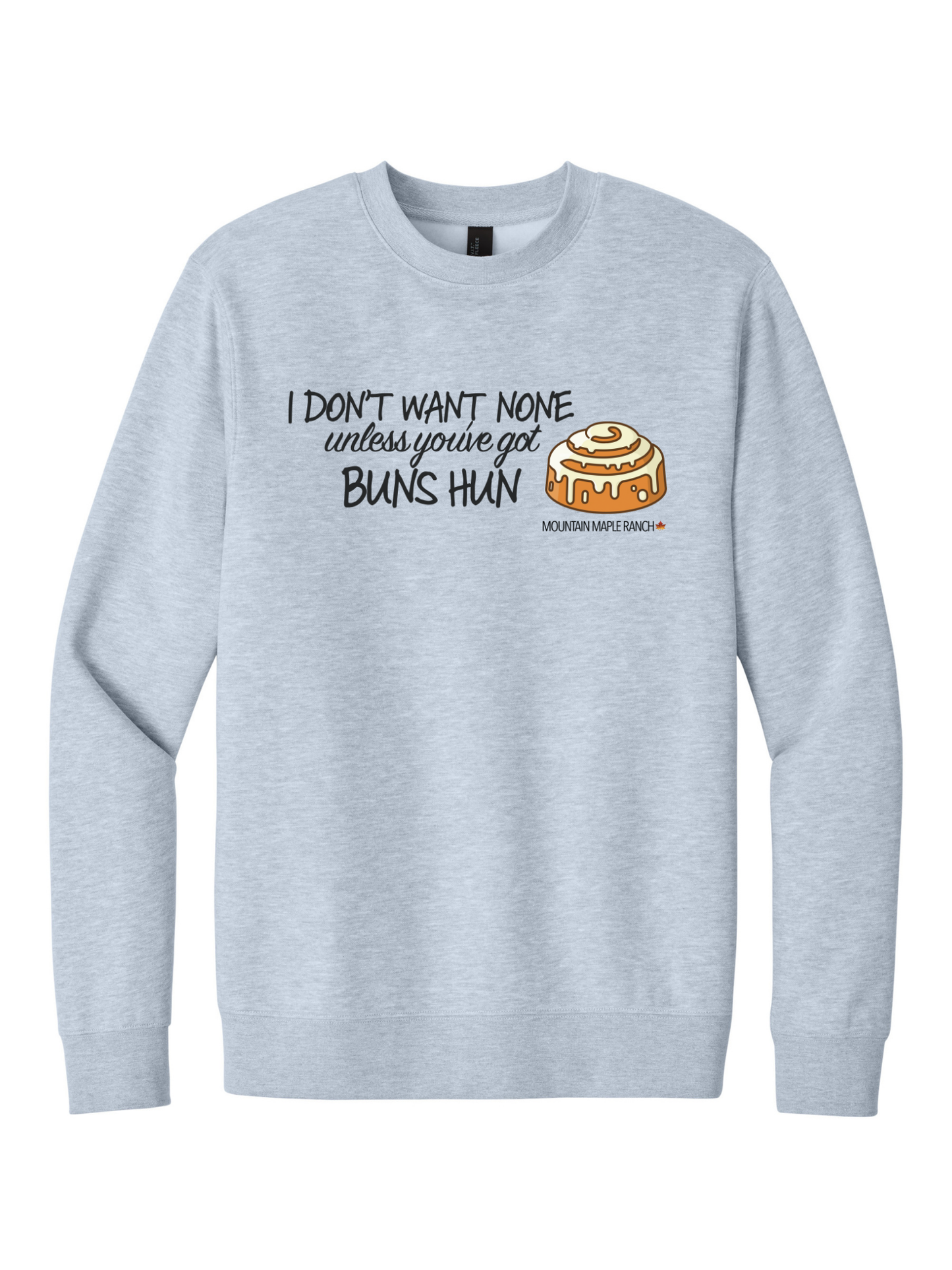 Mountain Maple Buns Hun Crewneck