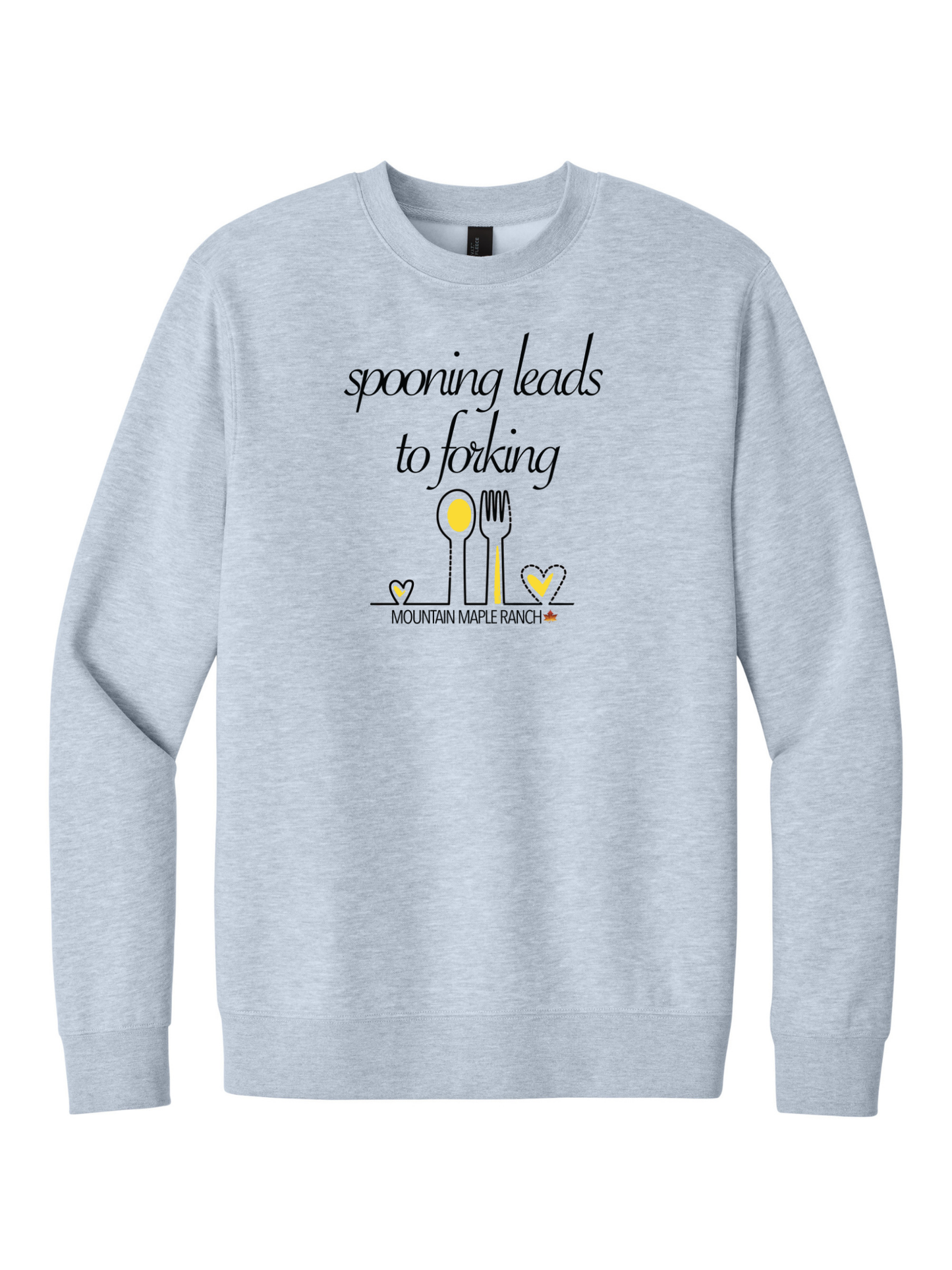Mountain Maple Spooning Crewneck