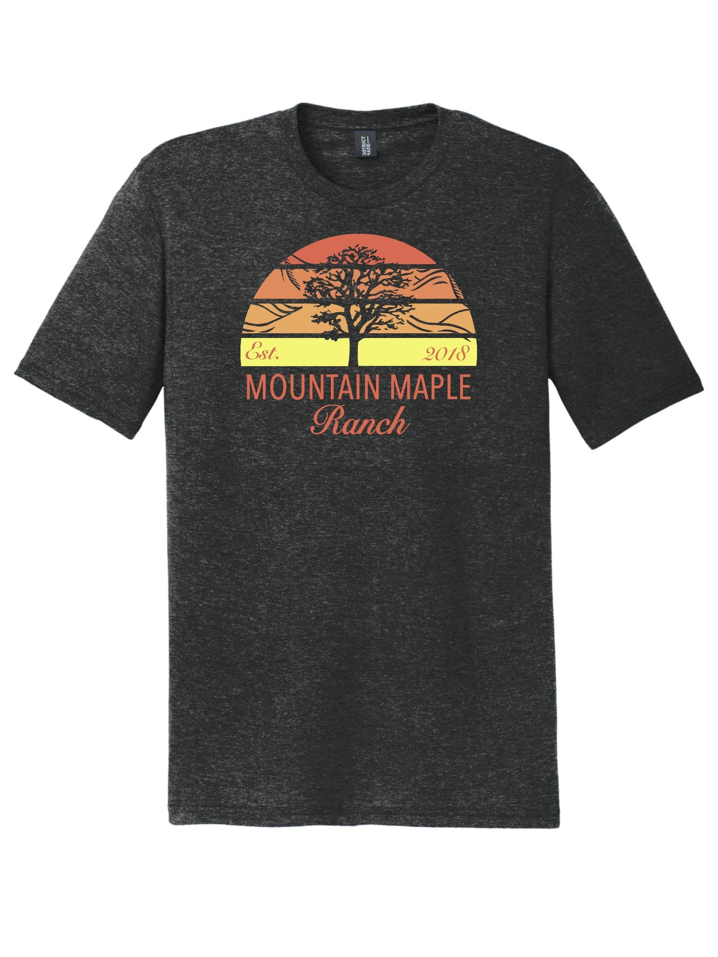 Citrus Sunset Tri-blend T-shirt