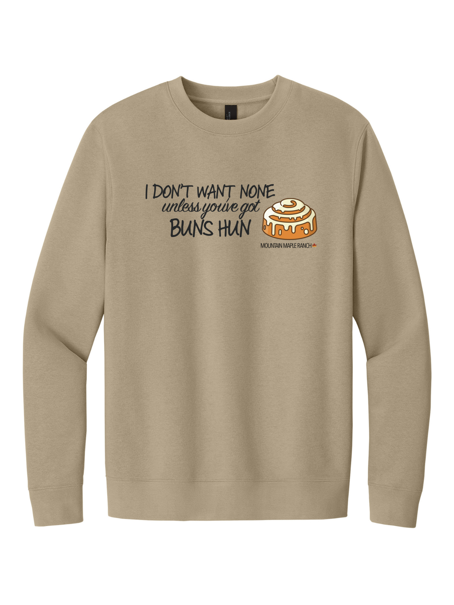 Mountain Maple Buns Hun Crewneck