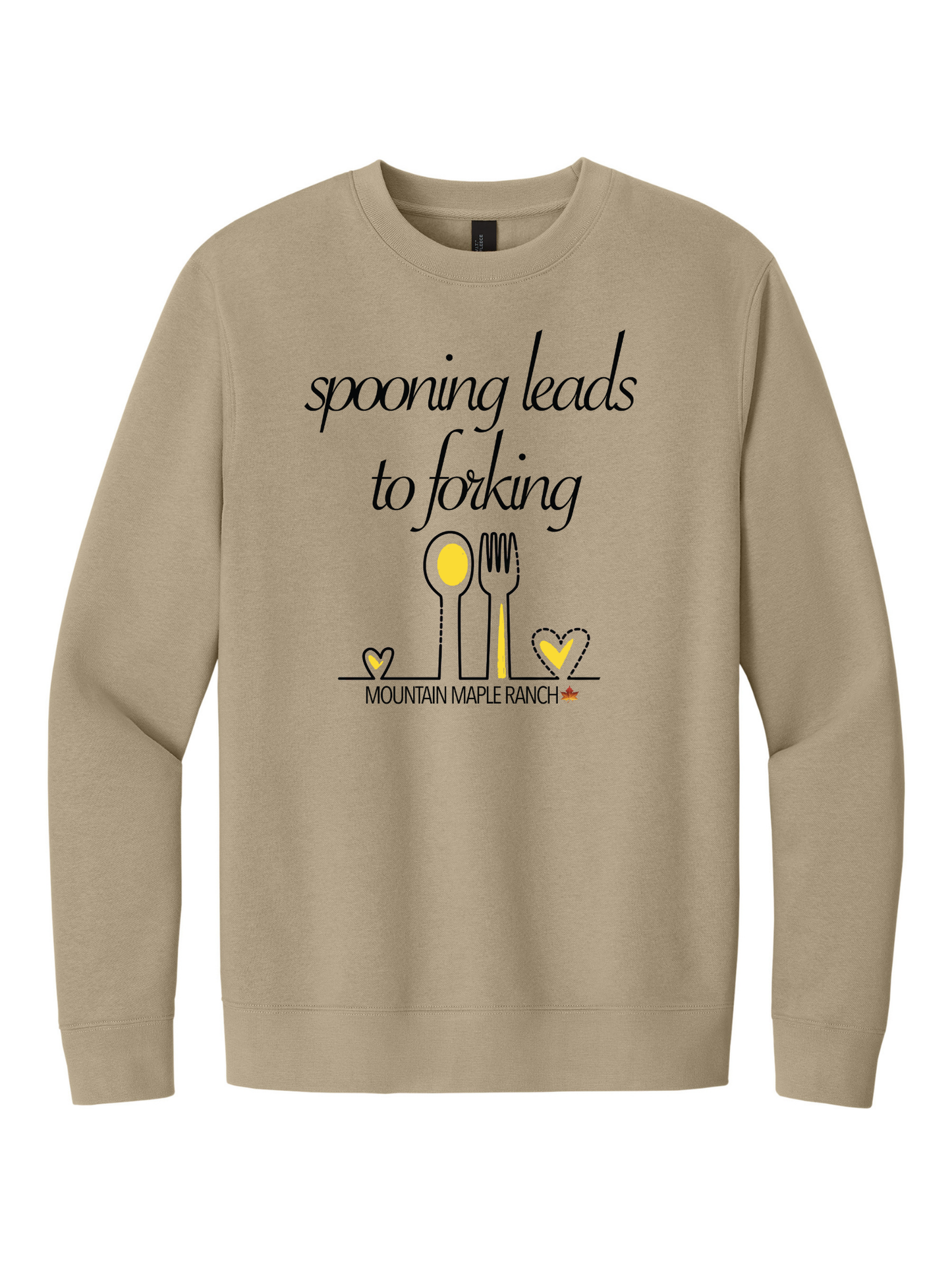 Mountain Maple Spooning Crewneck