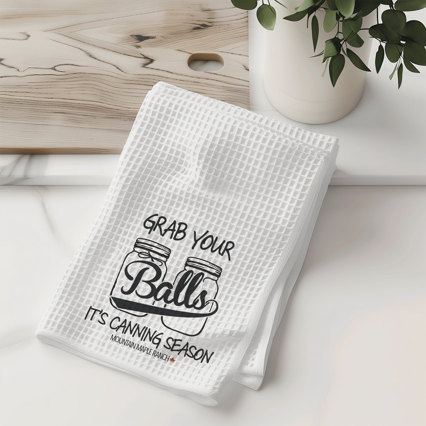 Grab your Balls Microfiber Towel