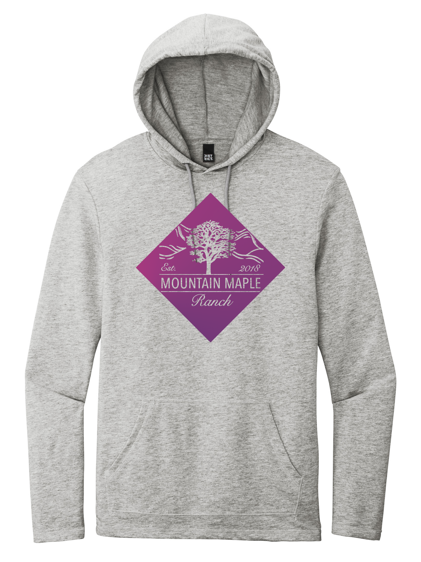 Mountain Maple Purple Diamond Featherweight Hoodie