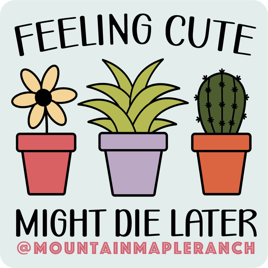 Mountain Maple Ranch Stickers